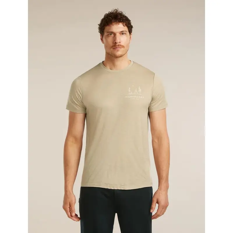 Icebreaker M Mer 150 Tech Lite SS Tee Pass flagston Herren T-Shirt