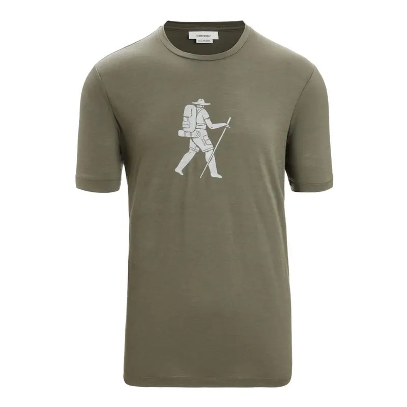 Icebreaker M Tech Lite II SS Tee Trail Hiker loden Herren T-Shirt