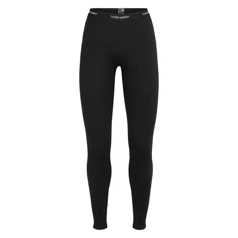 Icebreaker Merino 200 Oasis Leggings Damen black