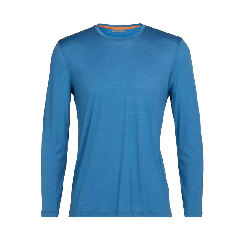 Icebreaker Sphere II LS Tee azul Herren Merino Longsleeve