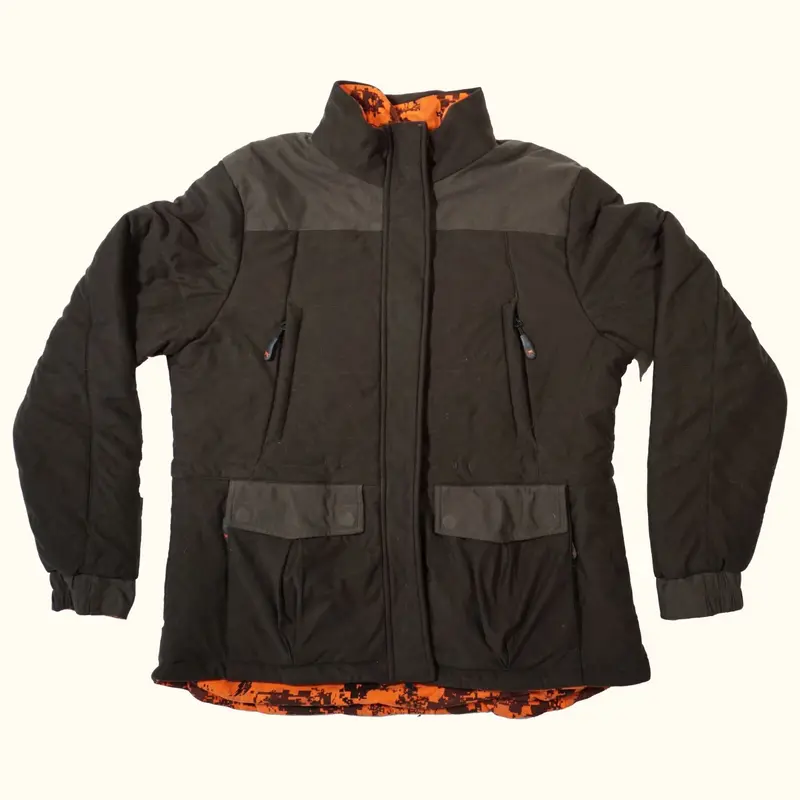 Jacken Orange/Braun