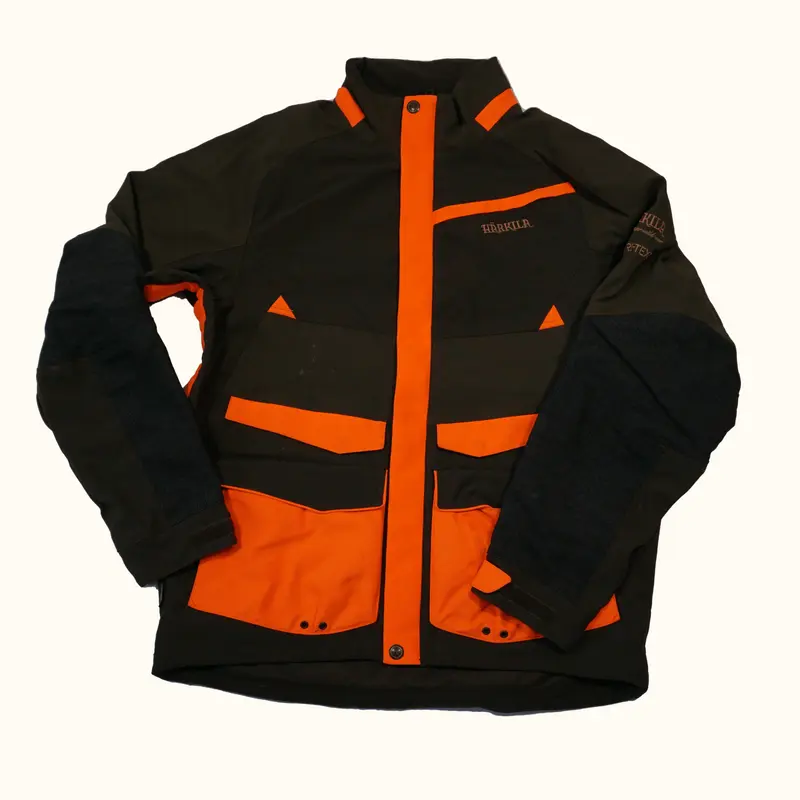 Jacken Orange/Braun