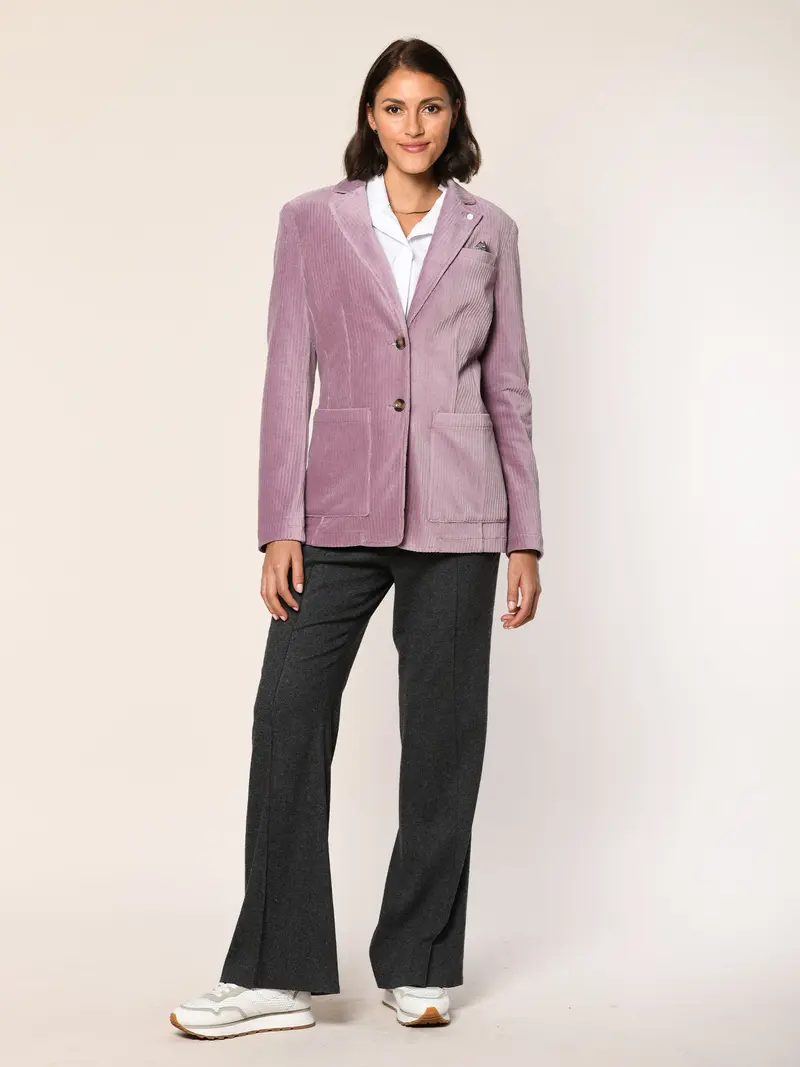 Jersey-Cord Blazer