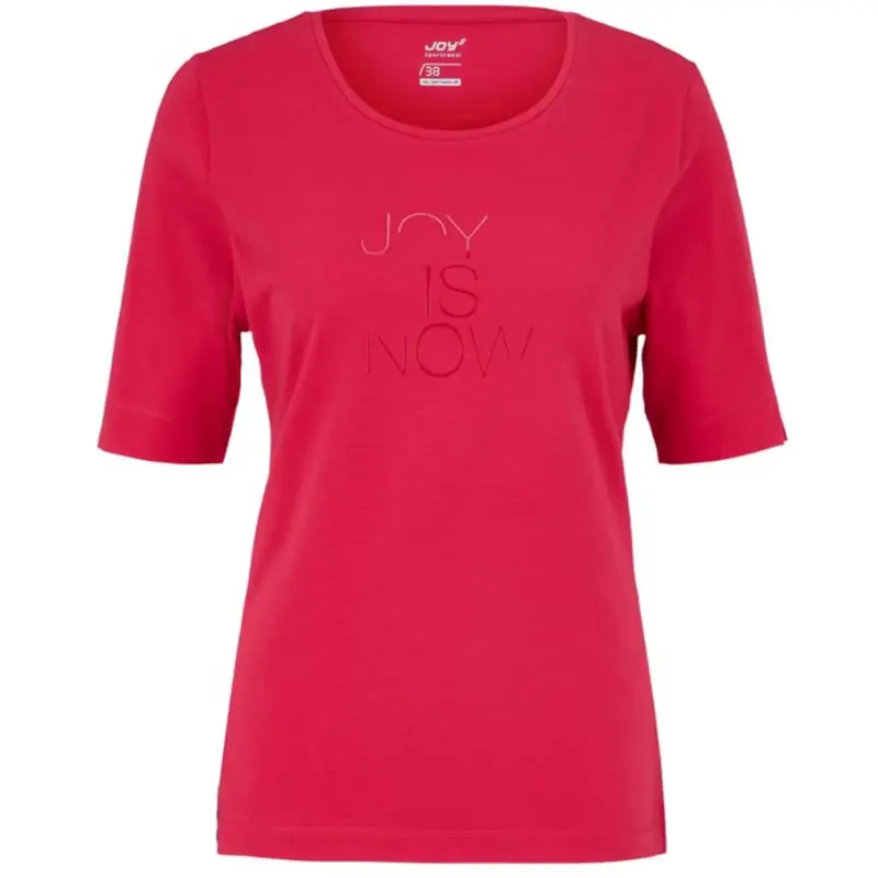 JOY - T-Shirt - Maxi - vivid crimson