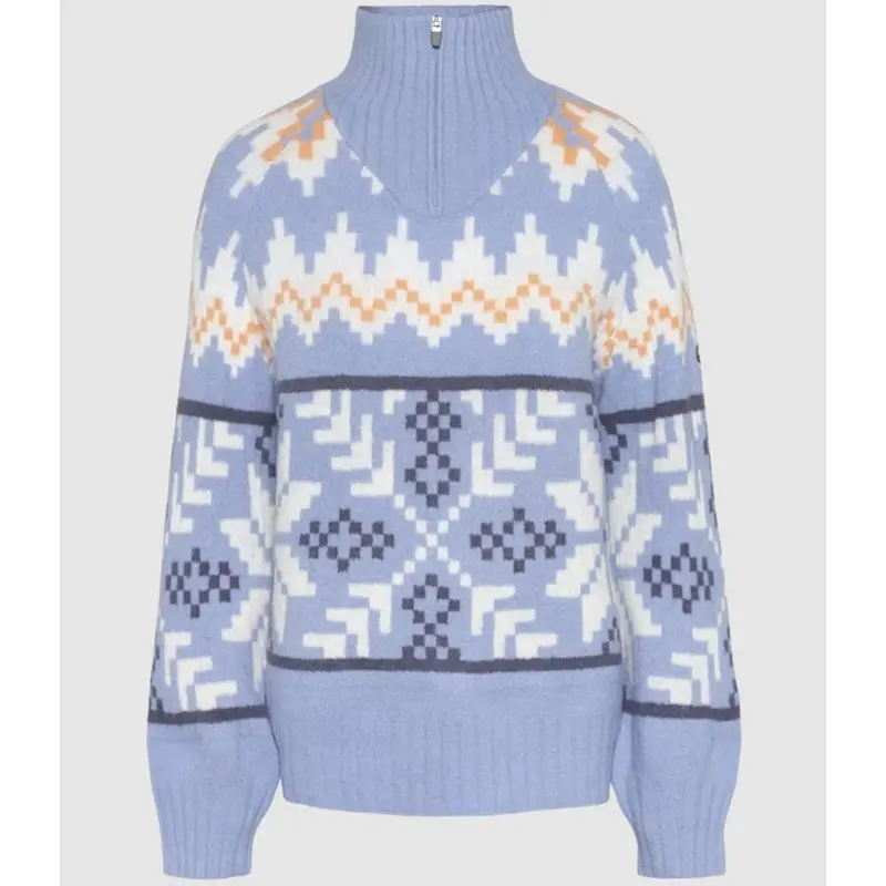 Kari Traa- Amelia Knit - Pulover- Pastel Light Blue