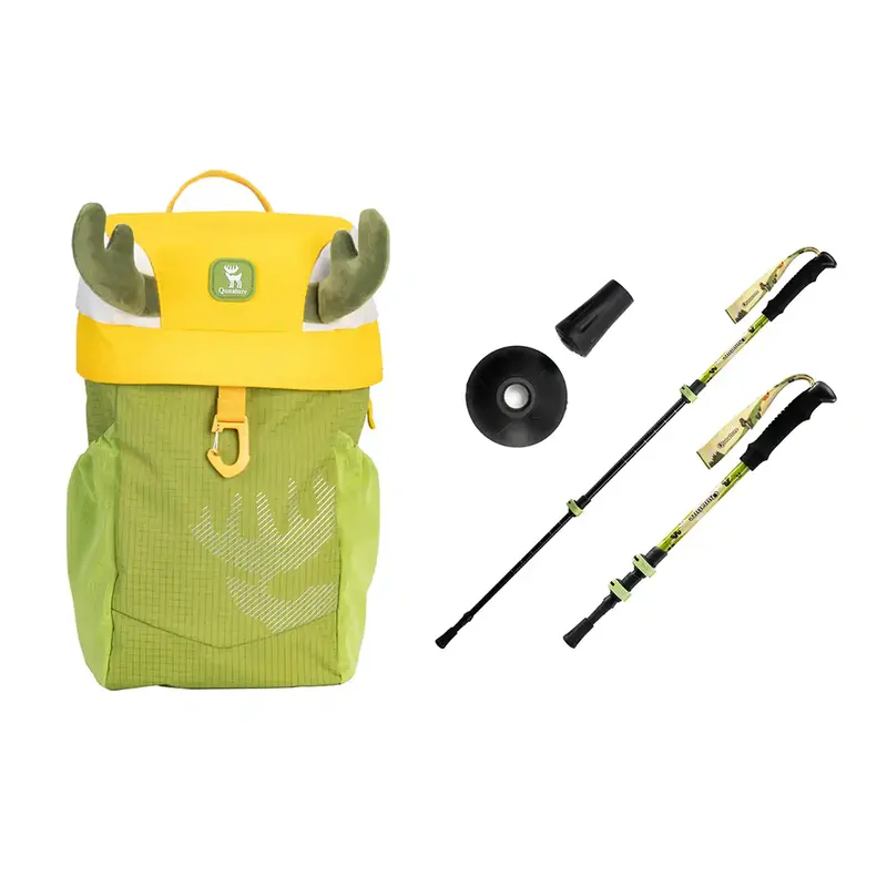 Kinder Rucksack 8L & Trekkingstock aus Aluminium