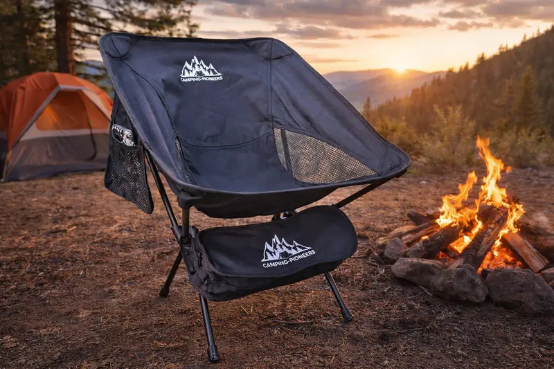 Kompakter Campingstuhl "Smart Pioneer" - Geringes Packmaß mit viel Stauraum