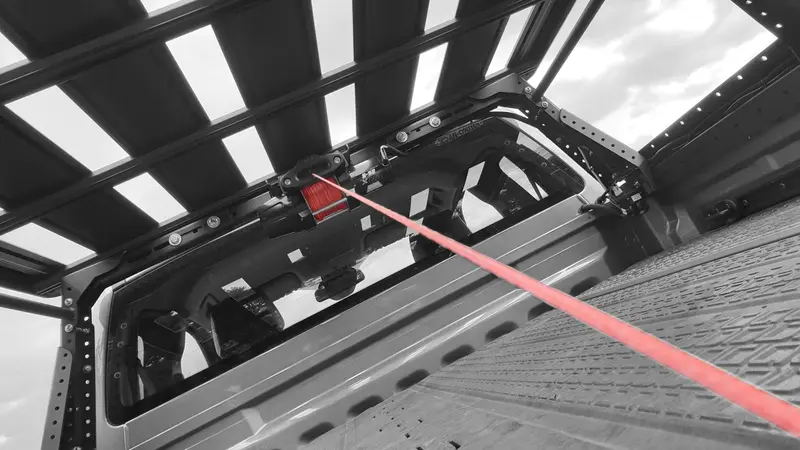 Kunststoff Seilwindenseil 50mx4mm, rot für VRX 25s
