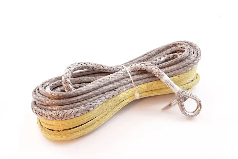 Kunststoffseil Dynatec, 30m x 12mm Ende m. Kabelschuh, MBK 140 kN