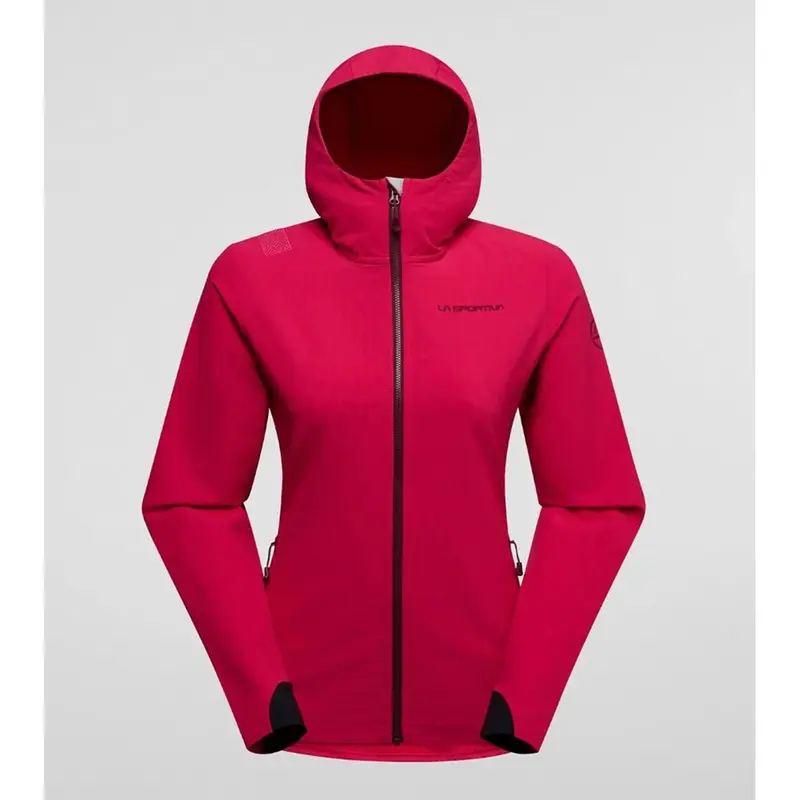 La Sportiva Descender Storm Jkt Damen azalea/redwood