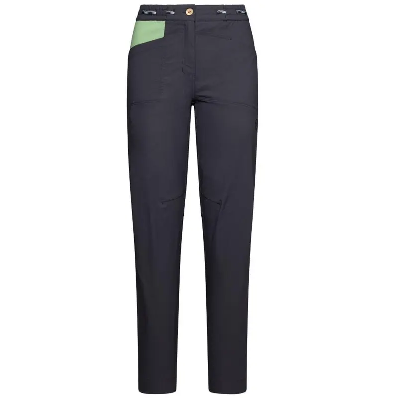 La Sportiva Mantra Pant W onyx aspen green Damen Kletterhose