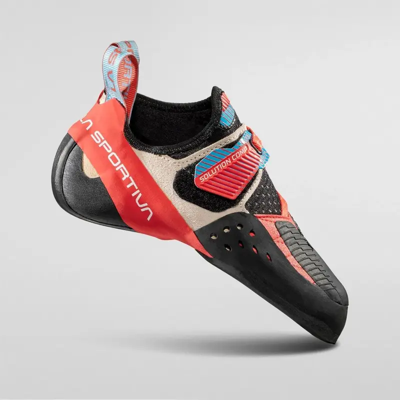 La Sportiva Solution Comp Woman hibiscus malibu blue