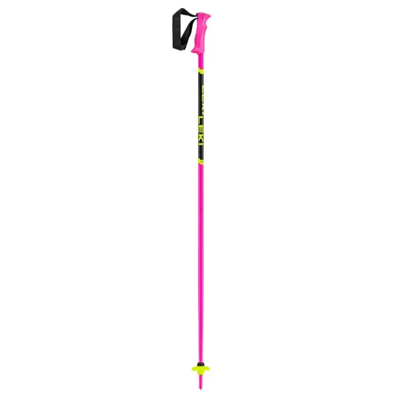Leki Racing Kids - neonpink/black/neonyellow