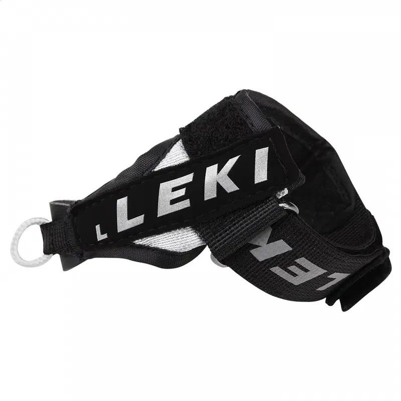 Leki Trigger Shark Strap silver black