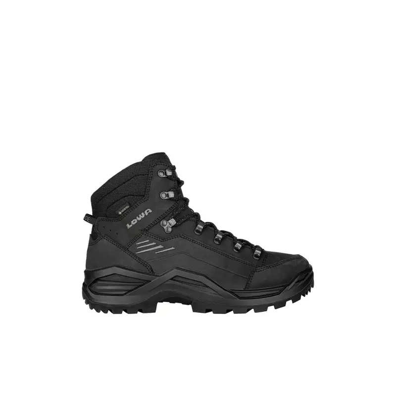 Lowa Herren Trekkingschuhe Renegade Evo GTX Mid S Tiefschwarz