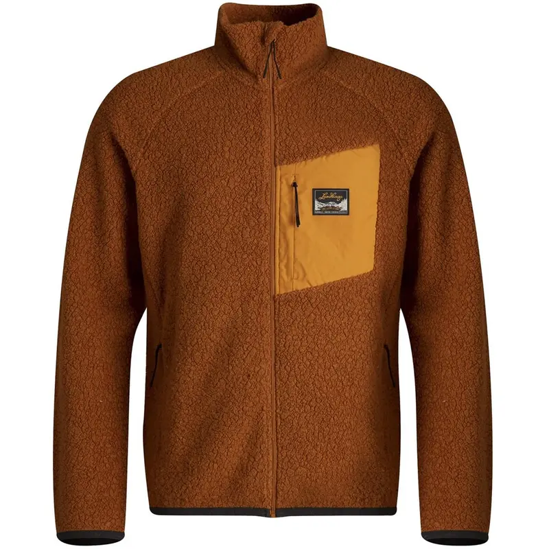 Lundhags Flok Pile Wool Fleece Men dark gold