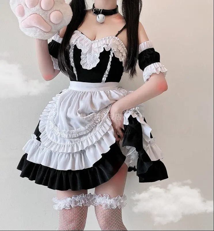 Mädchen verspieltes Rüschenkleid mit bezaubernden Puffärmeln Drune