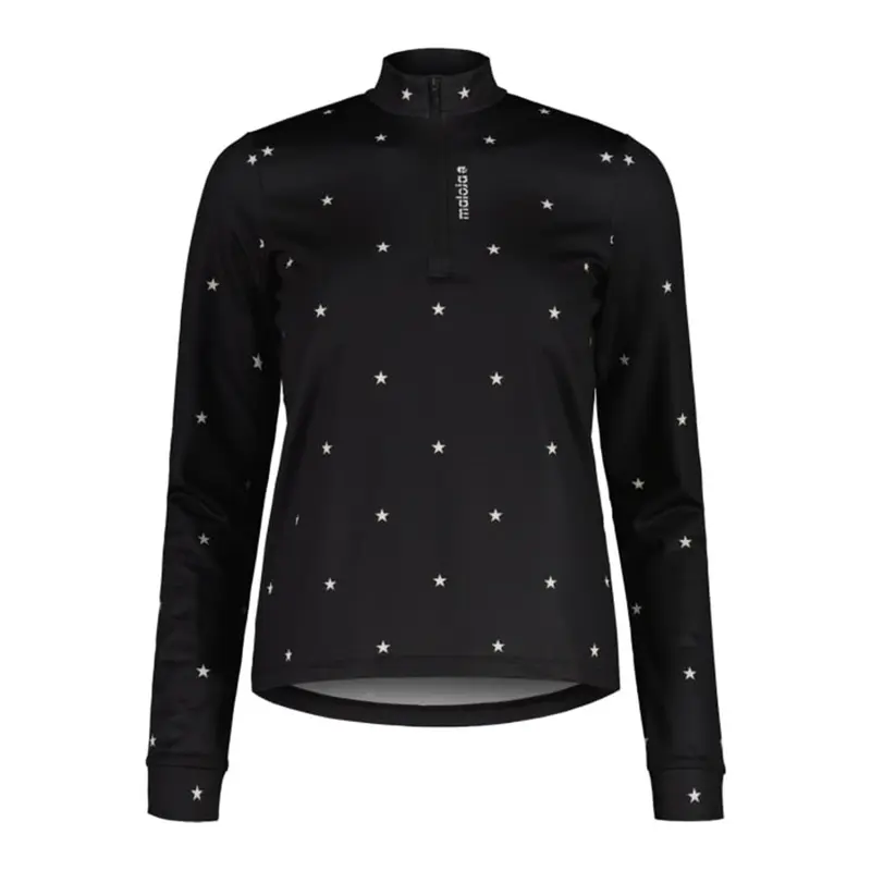 MALOJA - SawangM. Shirt Deep Black Stars