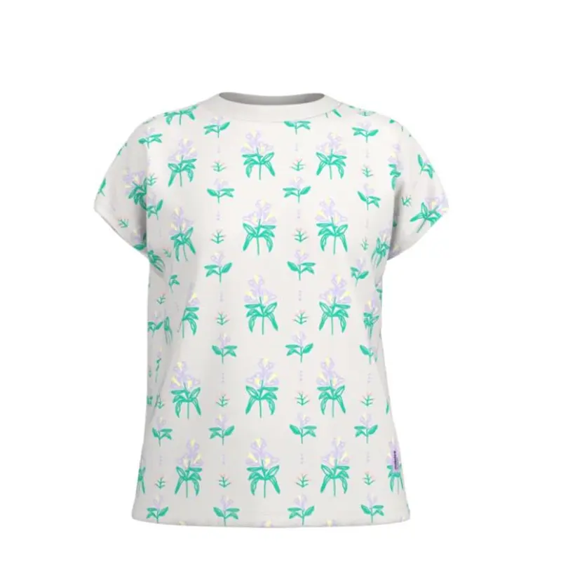 Maloja Weidsee shaded white iris Damen T-Shirt
