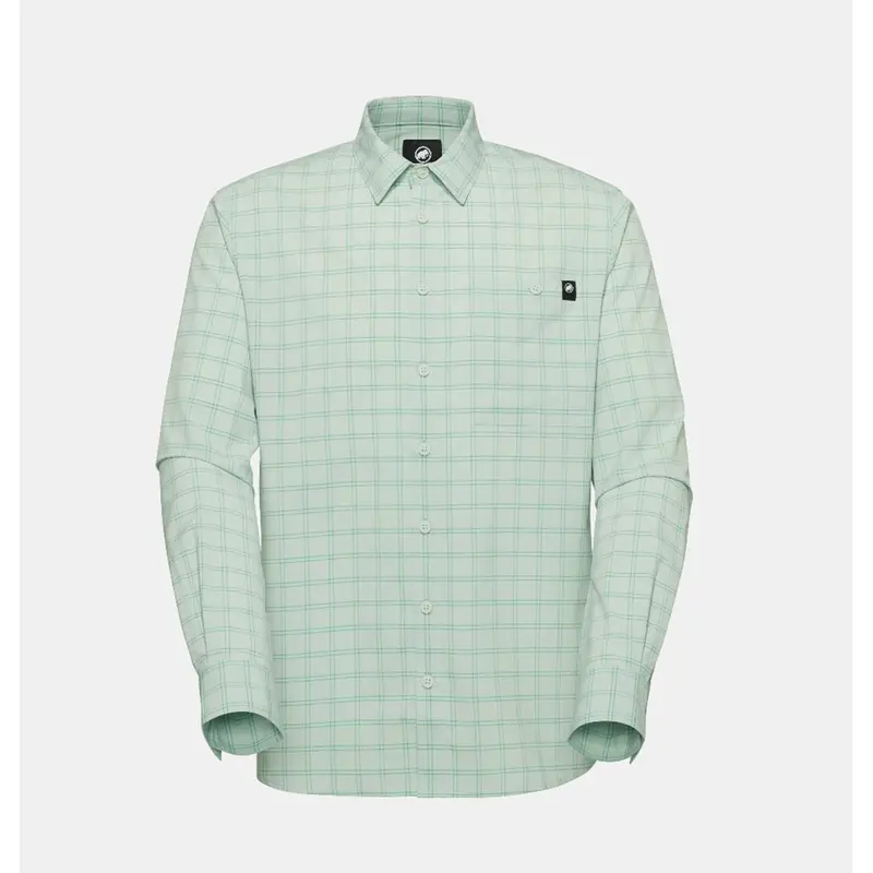 Mammut Lenni Longsleeve Shirt Men - Steel Black