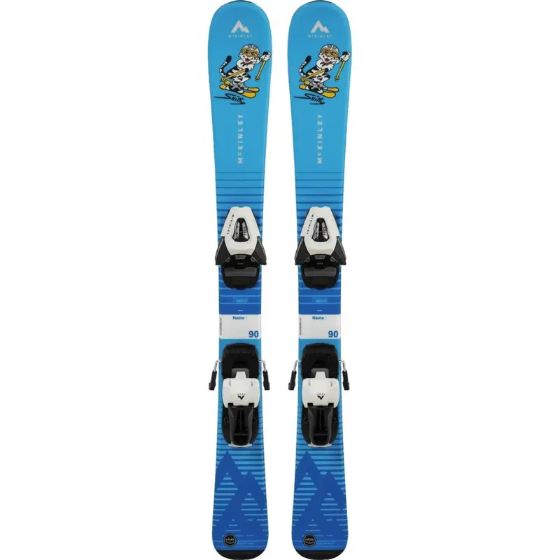 McKinley Kinder Ski Set Skitty blue inklusive Bindung (geschraubt) 2025 2026