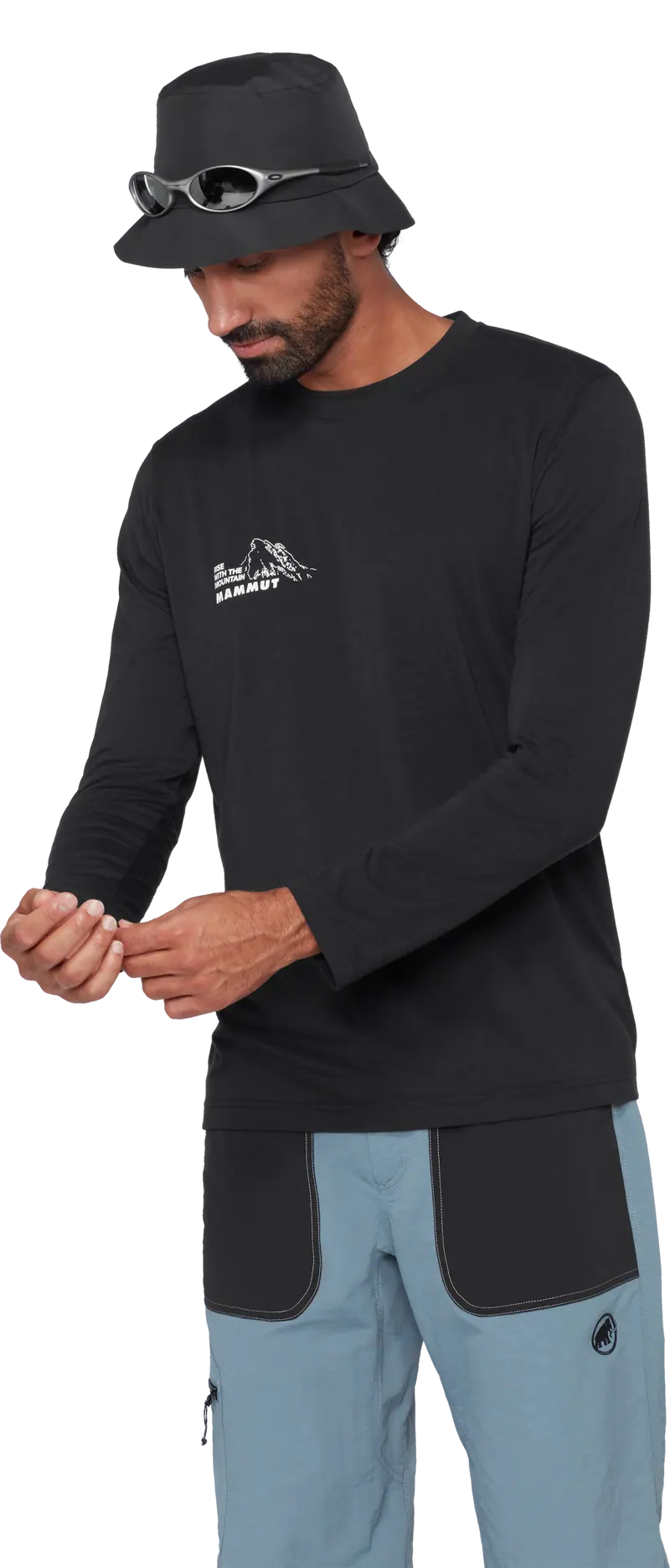 Mountain Longsleeve T-Shirt Men Bluemlisalphorn