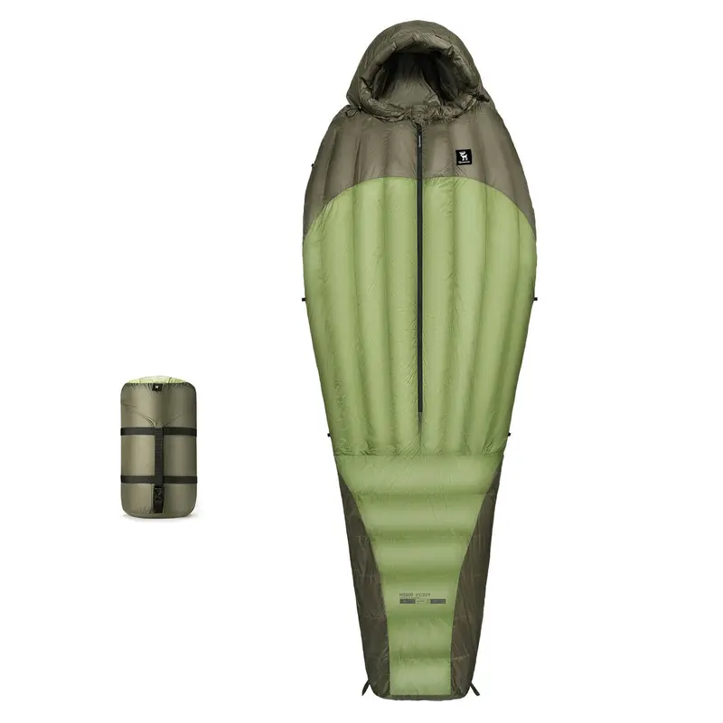 Mumienschlafsack Daune