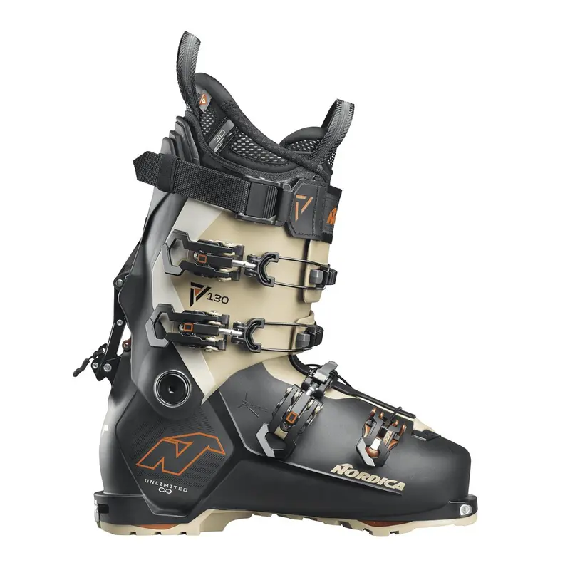 Nordica Alpinschuhe Unlimited 130 DYN Schwarz / Sand / Kupfer