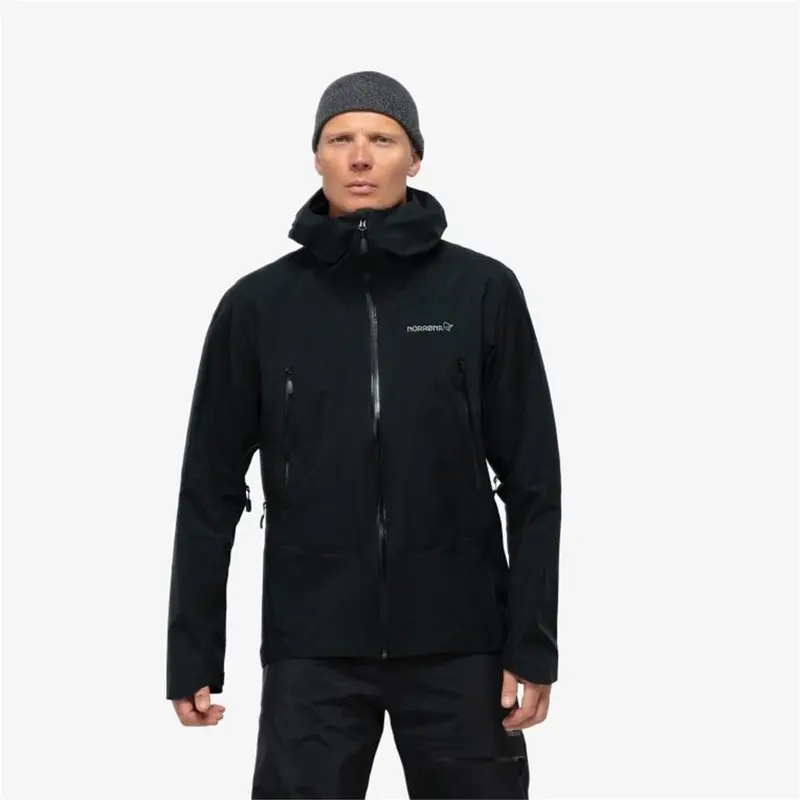 Norrona Herren Gorejacke Falketind Gore-Tex Caviar black