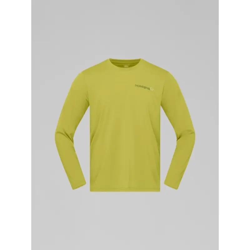 Norrona M Femund Tech Long Sleeve golden lime Herren