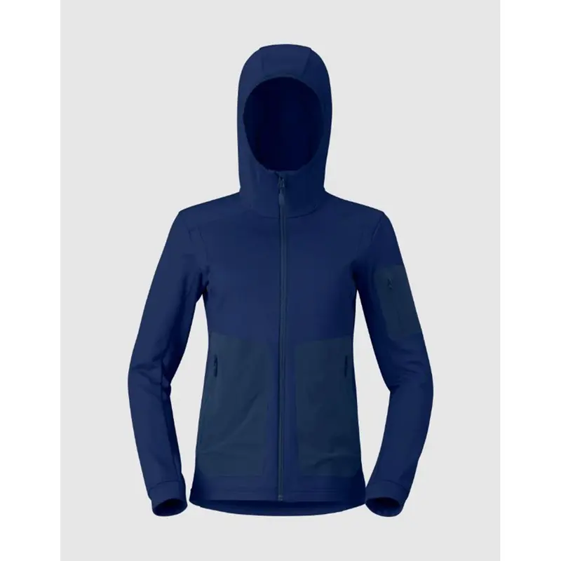 Norrøna Women's falketind warm2 stretch Hood - indigo night