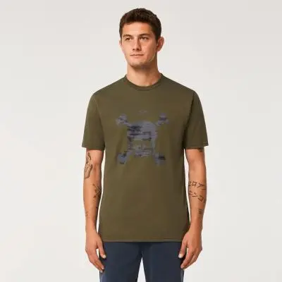 Oakley Camo Skull Tee