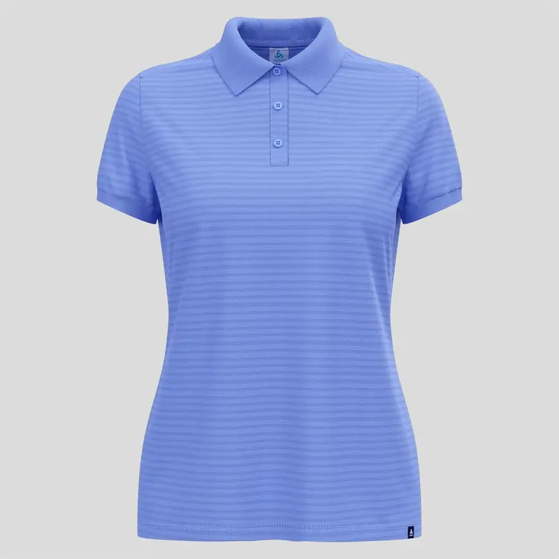 Odlo Ascent Poloshirt mit Naturfasern persian jewel