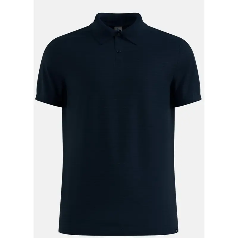 Odlo M Ascent Natural Polo S/S dark sapphire Herren T-Shirt