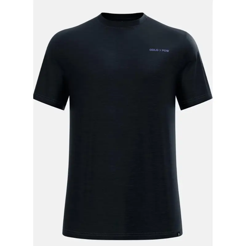 odlo Odlo x POW Collective Voices T-Shirt aus Merinomix - black melange