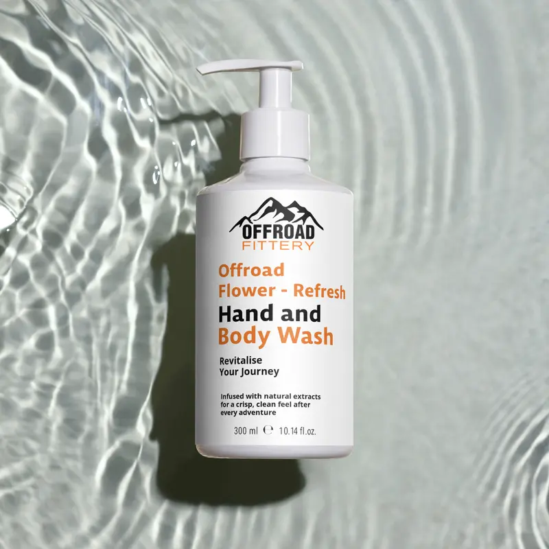 Offroad Hand & Body Wash mit Blumenduft