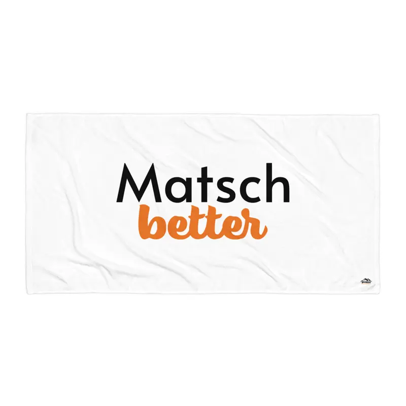 Offroad Handtuch 'Matsch better'