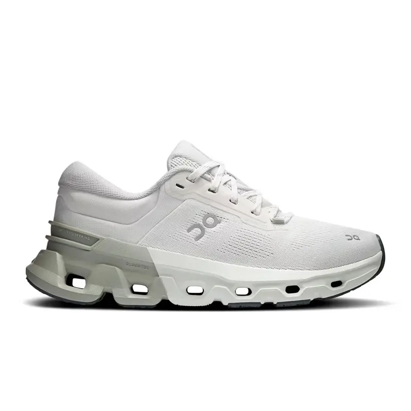 ON Damen Joggingschuhe Cloudflyer 5 Ivory/ Tin