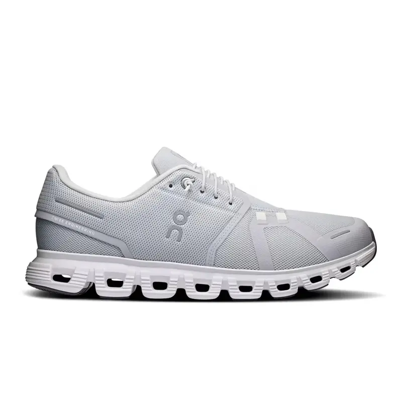 ON Herren Joggingschuhe Cloud 6 Wide Glacier/ White