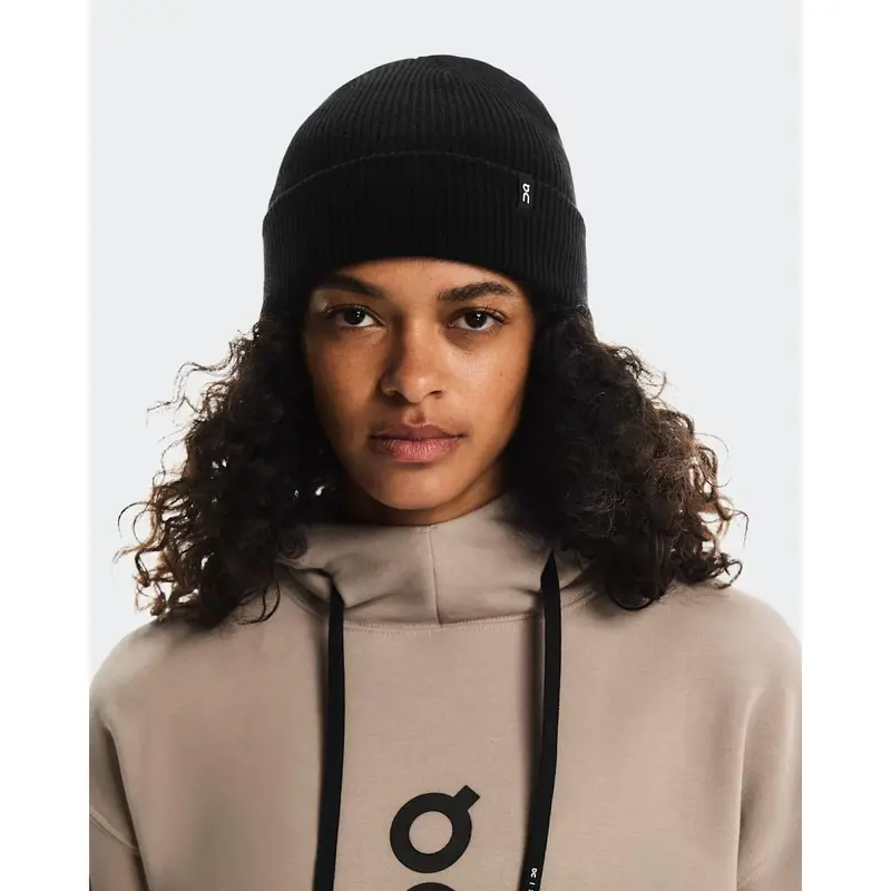 ON Merino Beanie Black