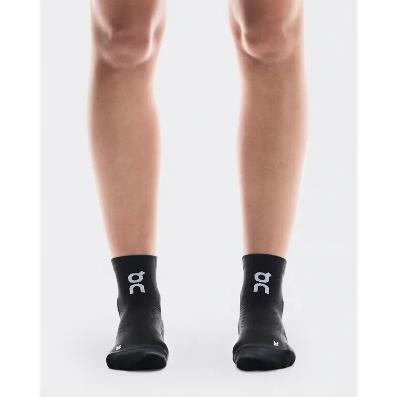 ON Socken Core Run Sock Mid 2P Black