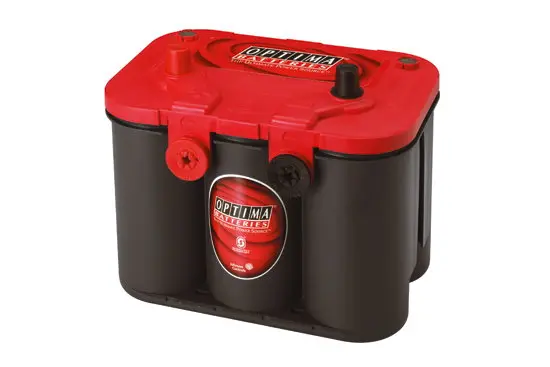 OPTIMA Batterie Red Top 4,2LU, 2 Pole, Minus links/Plus rechts