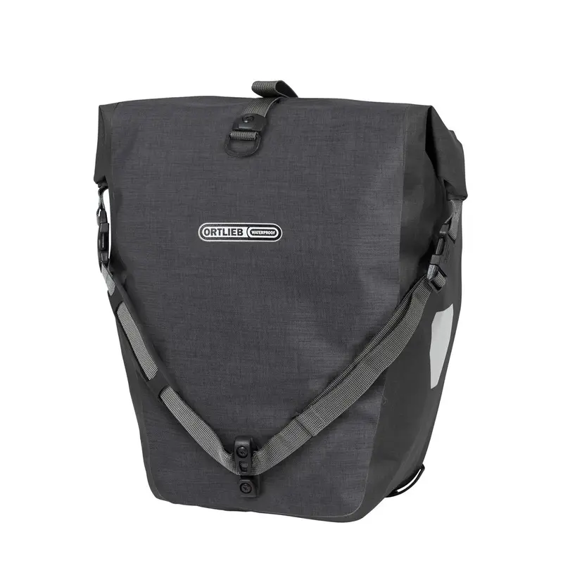 Ortlieb Back-Roller Plus Granite-Black Fahrradtasche