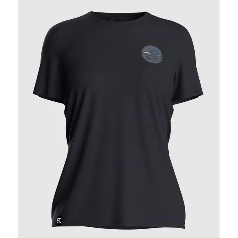 Ortovox 120 Cool Tec Choose MTN TS W black raven Damen T-Shirt