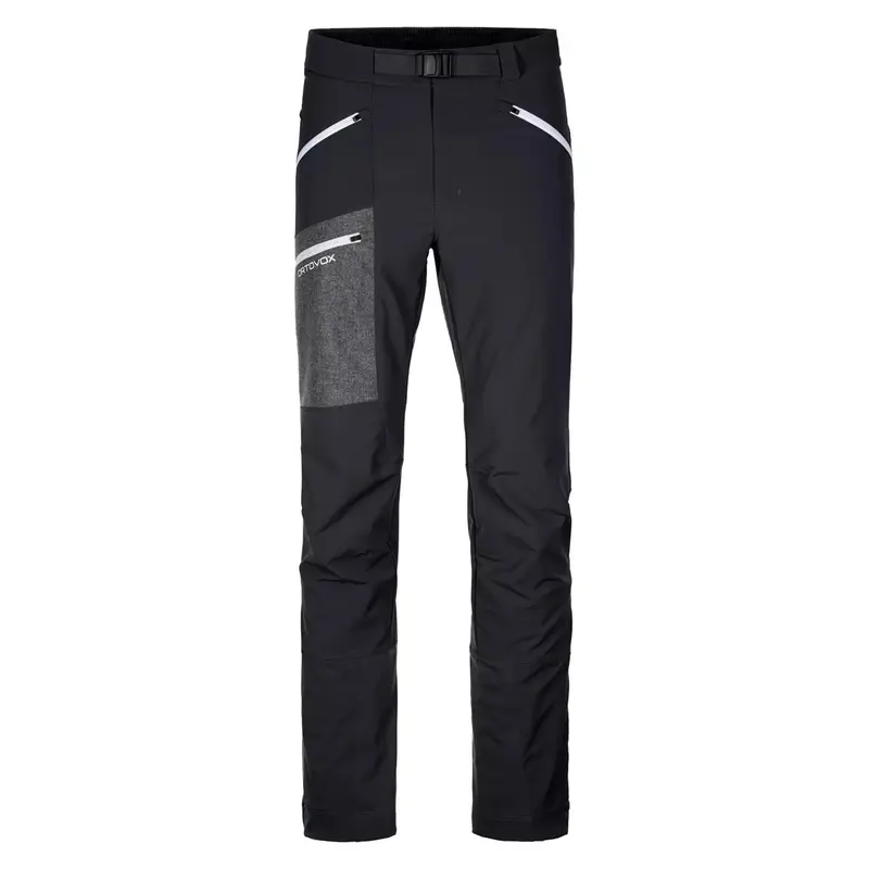 Ortovox Cevedale Pants M black raven Herren Skitourenhose
