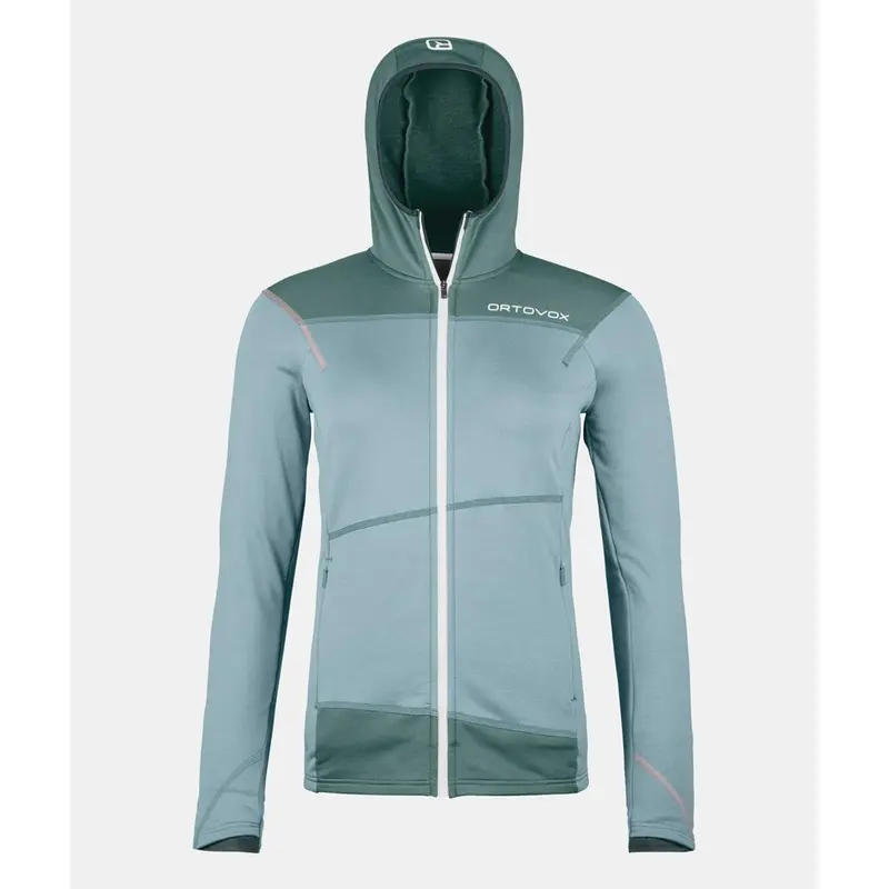 ORTOVOX FLEECE LIGHT HOODY W - glacier grey