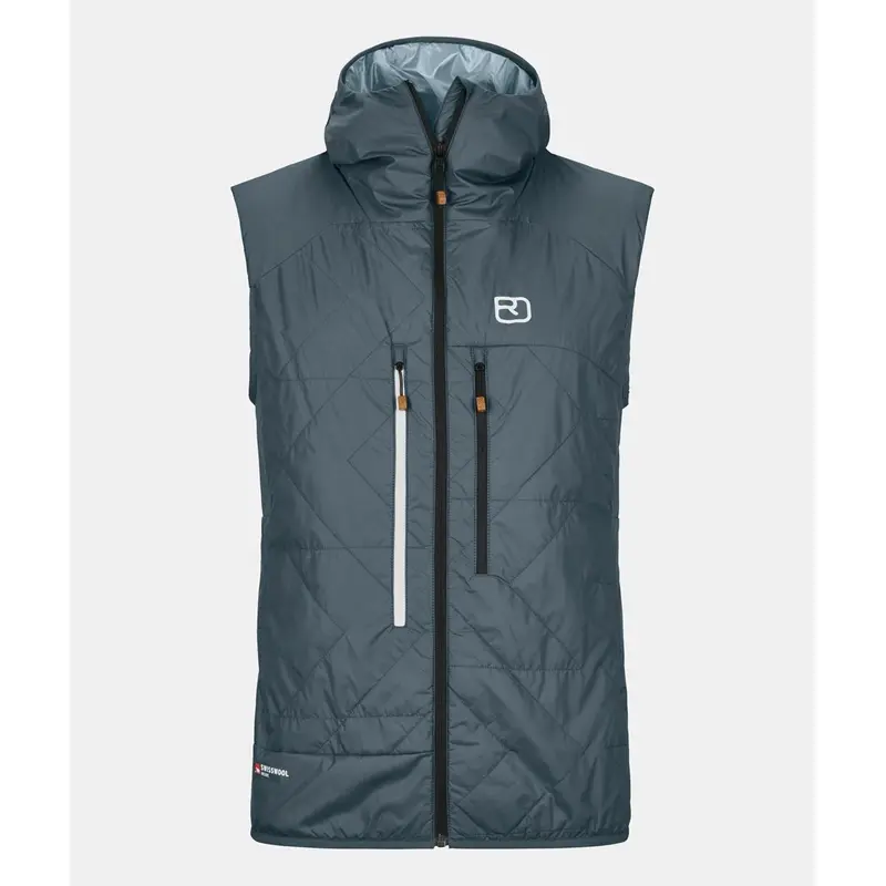 Ortovox Swisswool Piz Boè Vest Man dark arctic grey