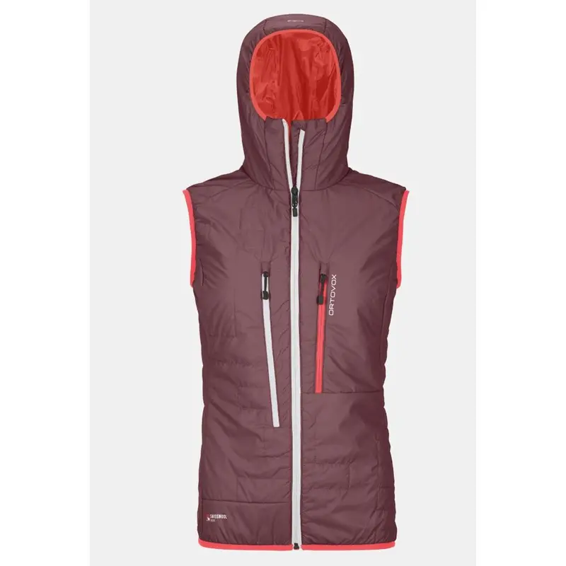 Ortovox Swisswool Piz Boè Vest mountain rose Damen Weste