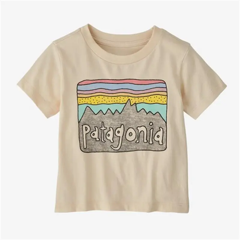 Patagonia Baby Fitz Roy Skies T-Shirt Undyed Natural