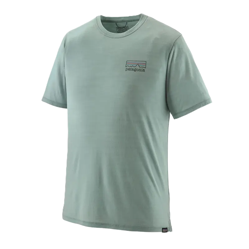 Patagonia Cap Cool Merino Blend Grap Fitz Roy Shirt Herren